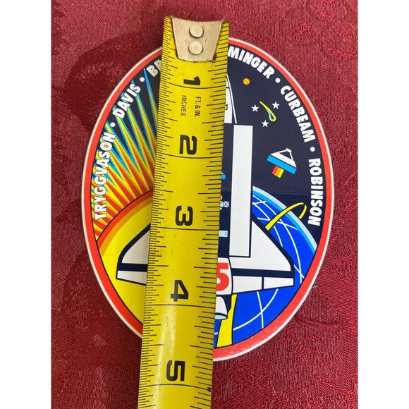 NASA Lot of NASA Stickers Space Shuttle Missions - Vintage - Picture 11 of 13